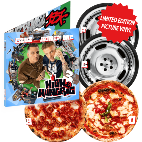 High & Hungrig 3 by Gzuz - Limitierte Picture 2 LP - shop now at High & Hungrig 3 store